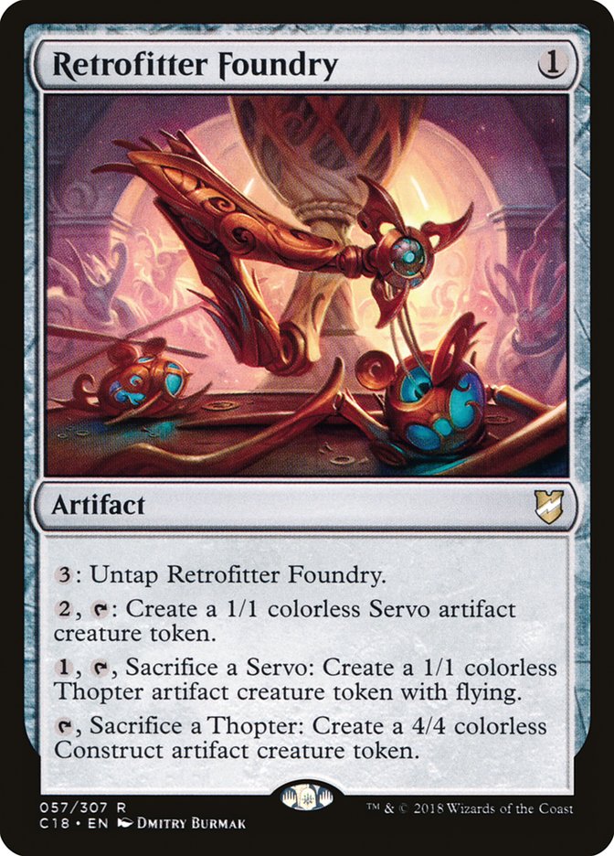 Retrofitter Foundry (57) [Commander 2018] | Odin's Place