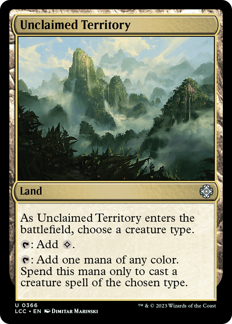 Unclaimed Territory [The Lost Caverns of Ixalan Commander] | Odin's Place