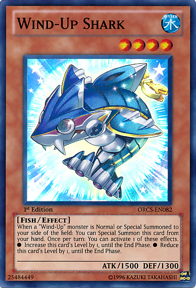 Wind-Up Shark [ORCS-EN082] Super Rare | Odin's Place