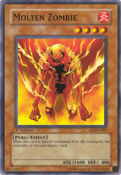 Molten Zombie [SD3-EN007] Common | Odin's Place