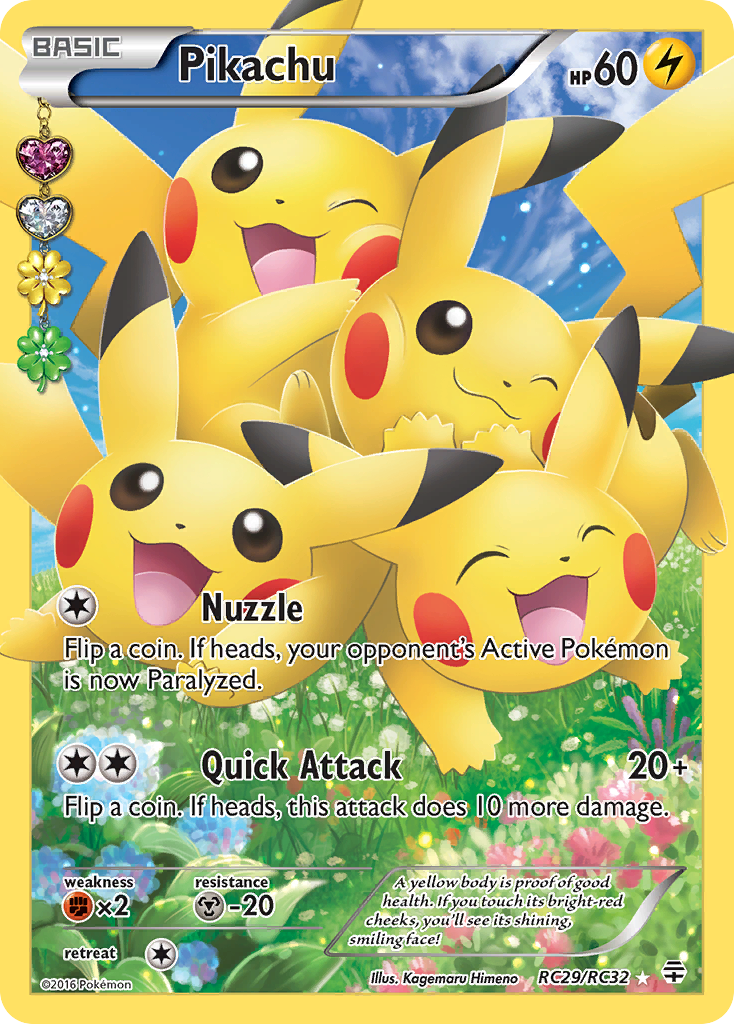 Pikachu (RC29/RC32) [XY: Generations] | Odin's Place