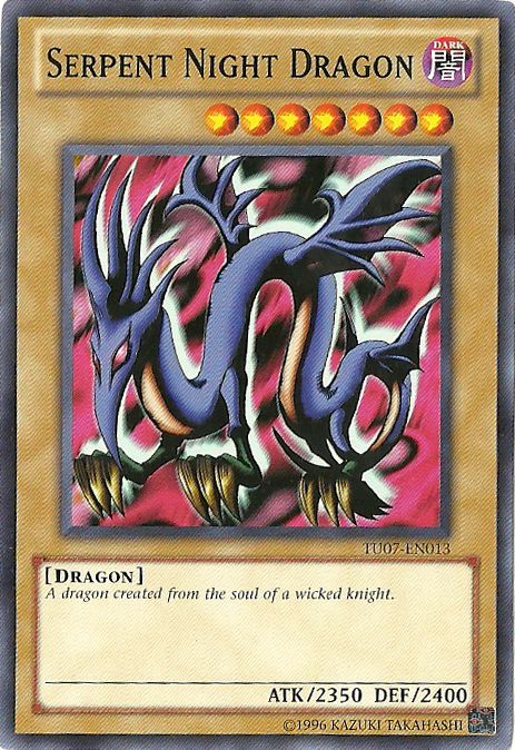 Serpent Night Dragon [TU07-EN013] Common | Odin's Place