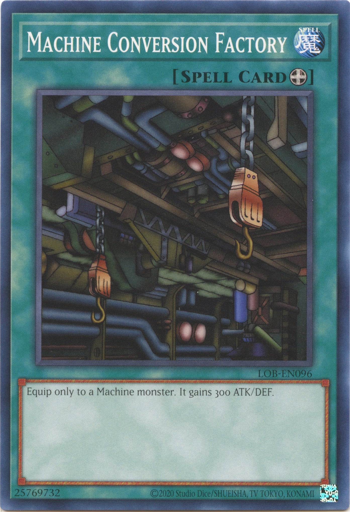 Machine Conversion Factory (25th Anniversary) [LOB-EN096] Common | Odin's Place