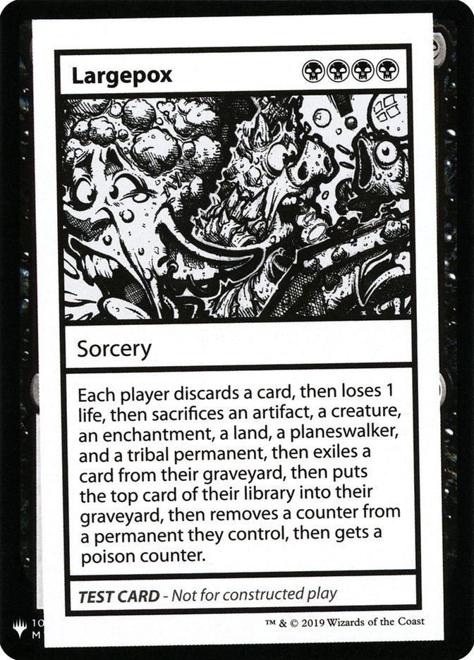 Largepox [Mystery Booster Playtest Cards] | Odin's Place