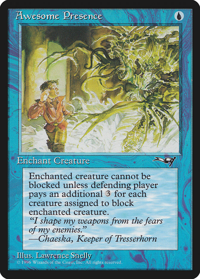 Awesome Presence (23) (Creature Side) [Alliances] | Odin's Place