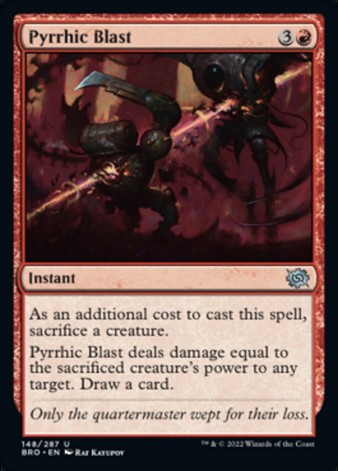 Pyrrhic Blast [The Brothers' War] | Odin's Place