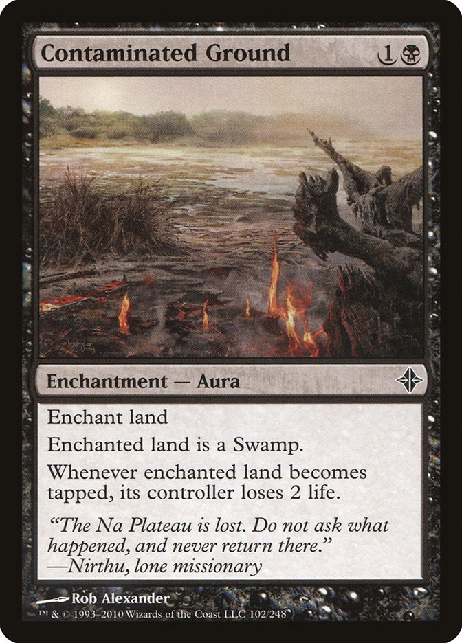 Contaminated Ground (102) [Rise of the Eldrazi] | Odin's Place