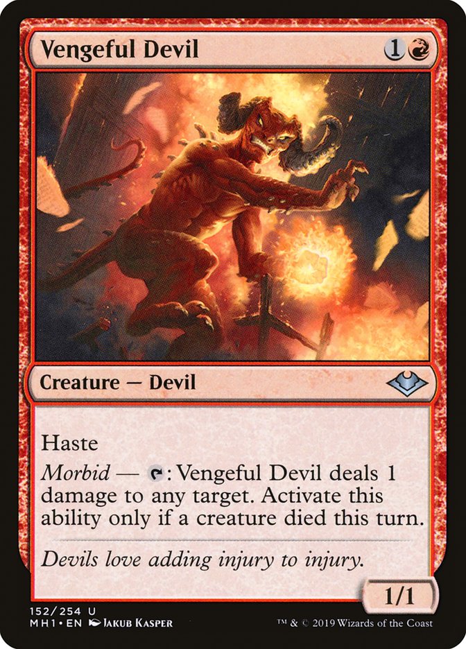 Vengeful Devil (152) [Modern Horizons] | Odin's Place