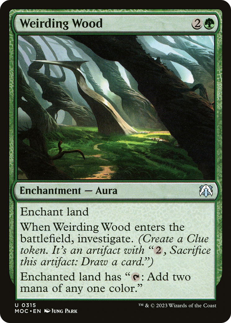 Weirding Wood [March of the Machine Commander] | Odin's Place