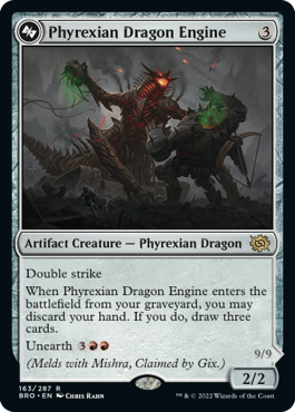 Phyrexian Dragon Engine [The Brothers' War] | Odin's Place