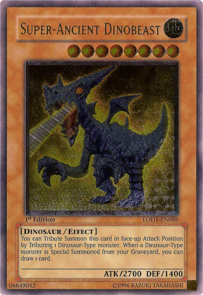 Super-Ancient Dinobeast [LODT-EN088] Ultimate Rare | Odin's Place