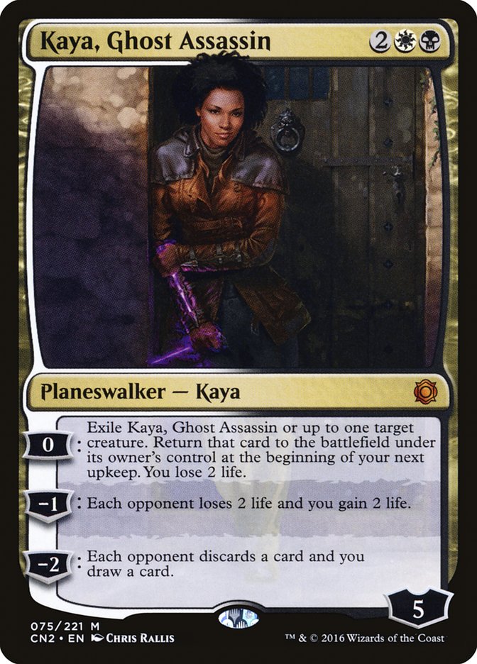 Kaya, Ghost Assassin (075/221) [Conspiracy: Take the Crown] | Odin's Place