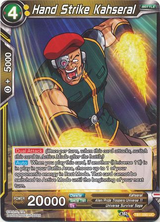 Hand Strike Kahseral (TB1-090) [The Tournament of Power] | Odin's Place