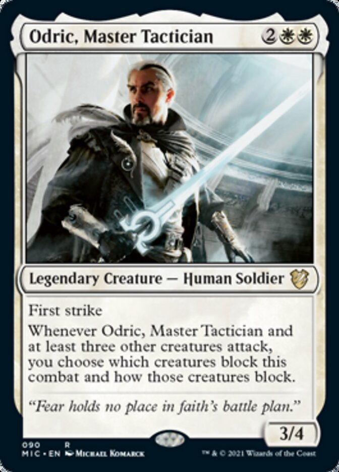 Odric, Master Tactician [Innistrad: Midnight Hunt Commander] | Odin's Place