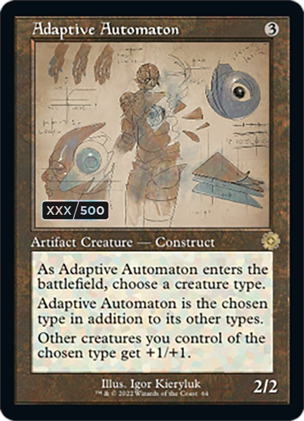 Adaptive Automaton (Retro Schematic) (Serialized) [The Brothers' War Retro Artifacts] | Odin's Place