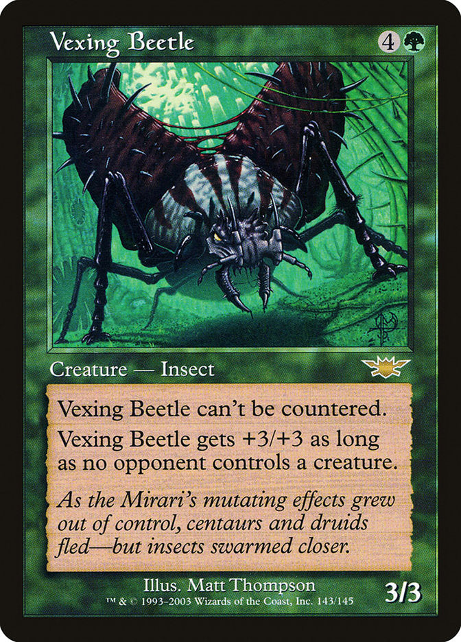 Vexing Beetle (143) [Legions] | Odin's Place
