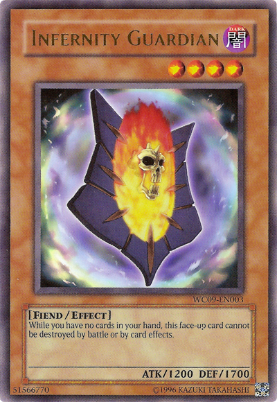 Infernity Guardian [WC09-EN003] Ultra Rare | Odin's Place