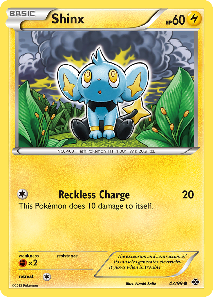 Shinx (43/99) [Black & White: Next Destinies] | Odin's Place