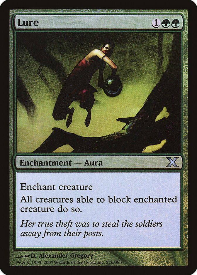 Lure (Premium Foil) [Tenth Edition] | Odin's Place