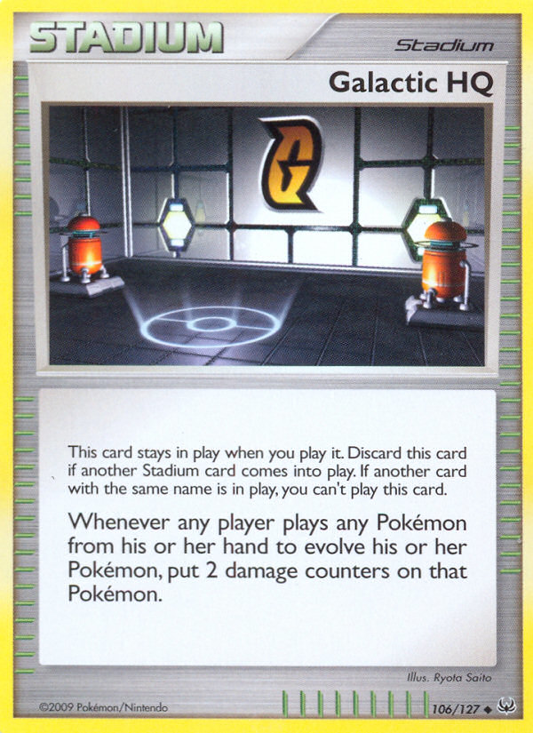 Galactic HQ (106/127) [Platinum: Base Set] | Odin's Place