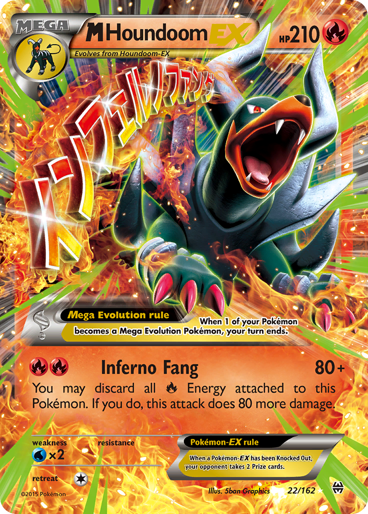 M Houndoom EX (22/162) [XY: BREAKthrough] | Odin's Place