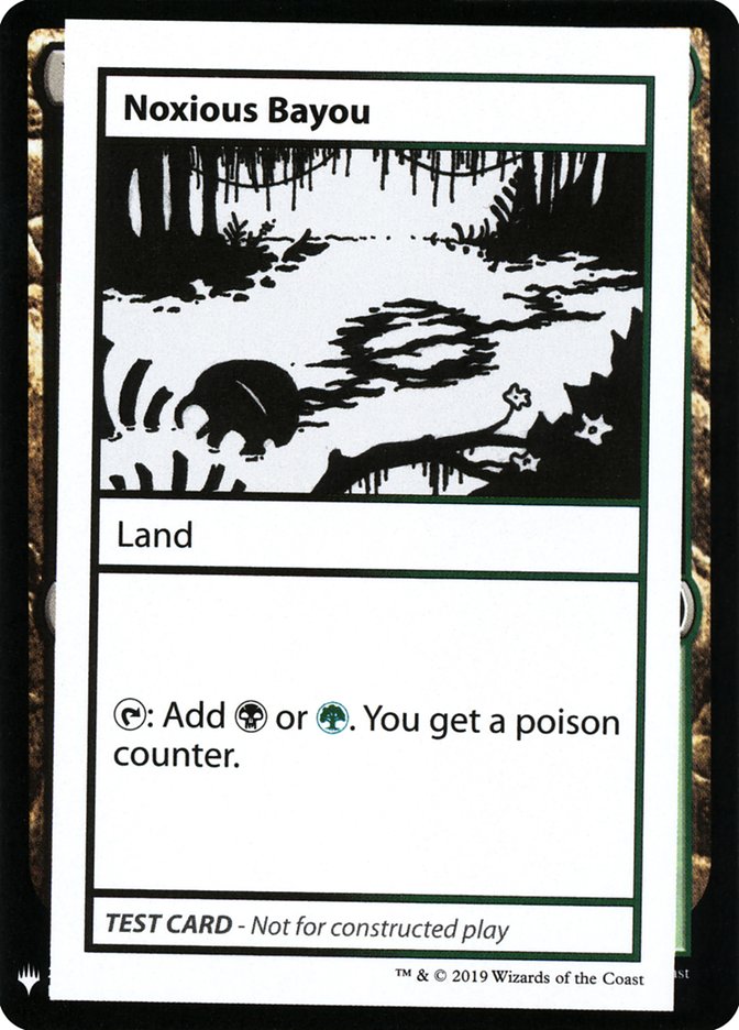 Noxious Bayou [Mystery Booster Playtest Cards] | Odin's Place