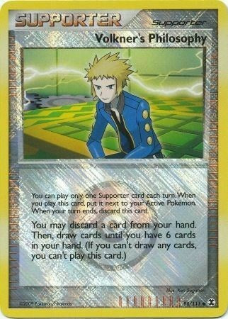 Volkner's Philosophy (98/111) (Player Reward) [Platinum: Rising Rivals] | Odin's Place