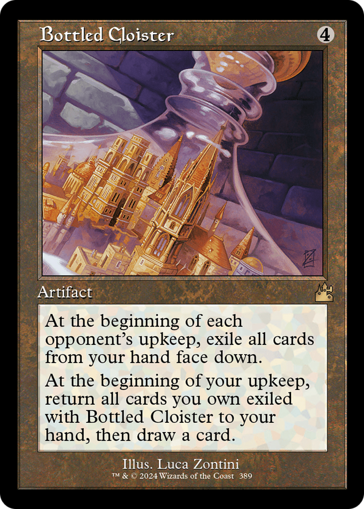 Bottled Cloister (Retro Frame) [Ravnica Remastered] | Odin's Place