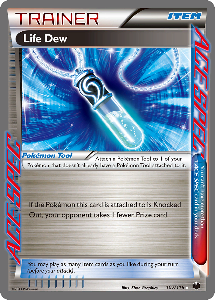 Life Dew (107/116) [Black & White: Plasma Freeze] | Odin's Place