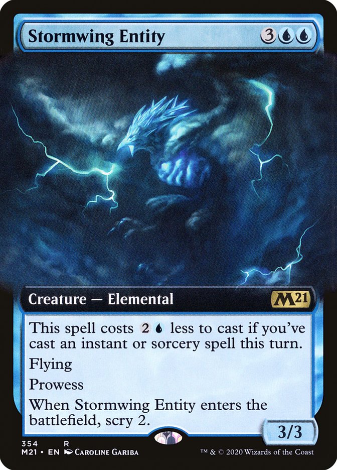 Stormwing Entity (Extended Art) [Core Set 2021] | Odin's Place
