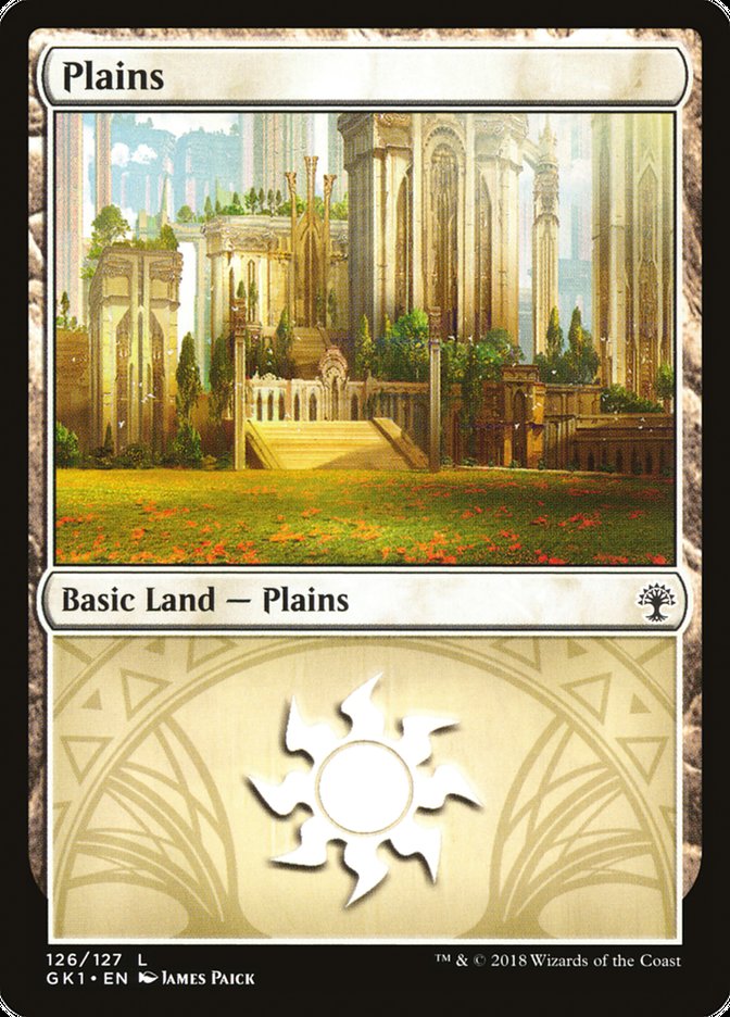 Plains (126) [Guilds of Ravnica Guild Kit] | Odin's Place