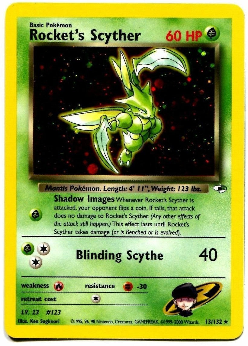 Rocket's Scyther (13/132) [Gym Heroes Unlimited] | Odin's Place