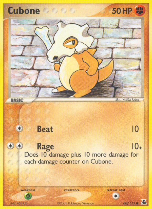 Cubone (60/113) [EX: Delta Species] | Odin's Place