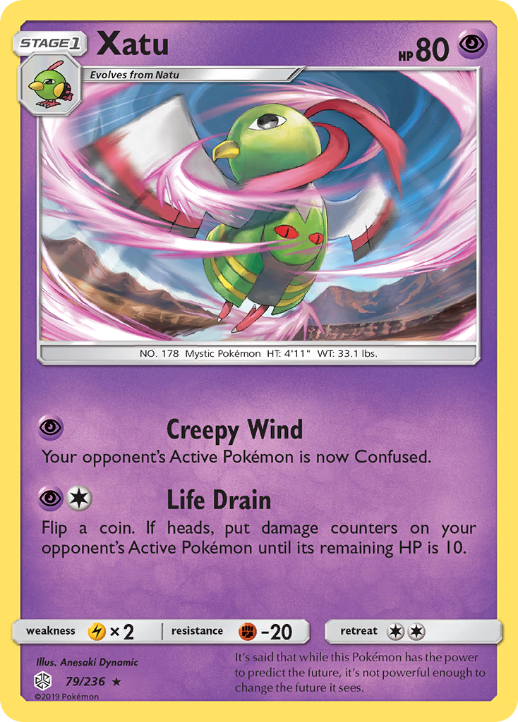 Xatu (79/236) [Sun & Moon: Cosmic Eclipse] | Odin's Place