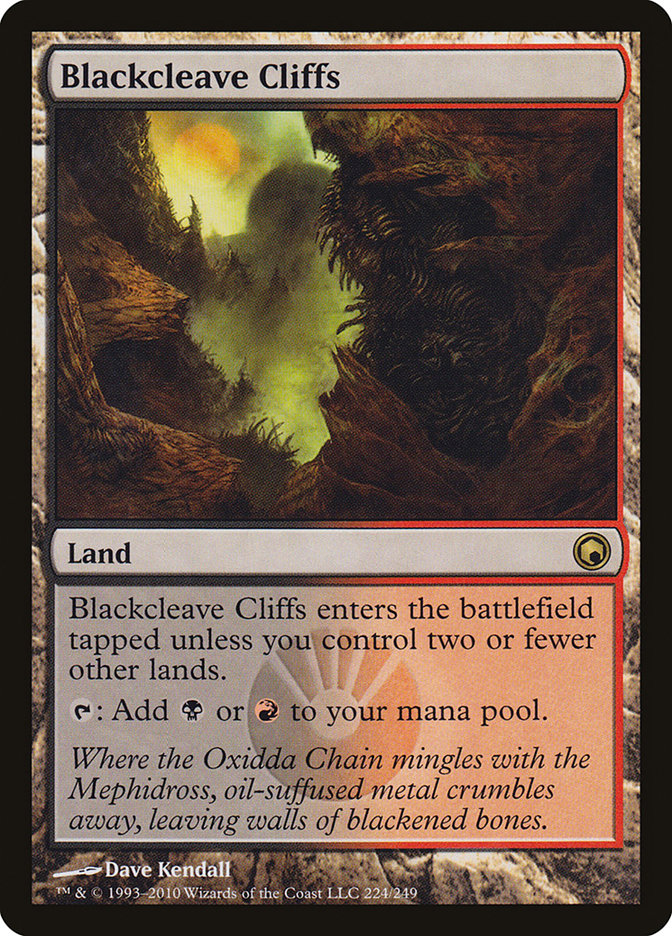 Blackcleave Cliffs (224) [Scars of Mirrodin] | Odin's Place