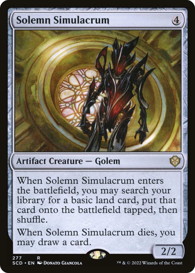 Solemn Simulacrum [Starter Commander Decks] | Odin's Place