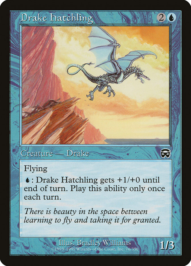 Drake Hatchling (76) [Mercadian Masques] | Odin's Place