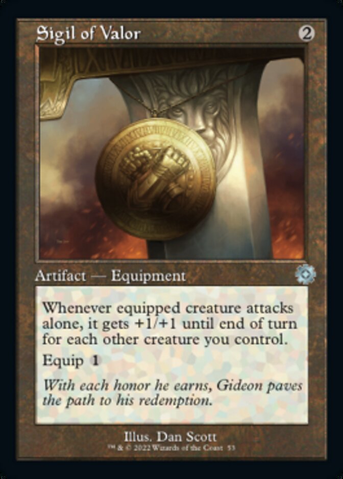 Sigil of Valor (Retro) [The Brothers' War Retro Artifacts] | Odin's Place