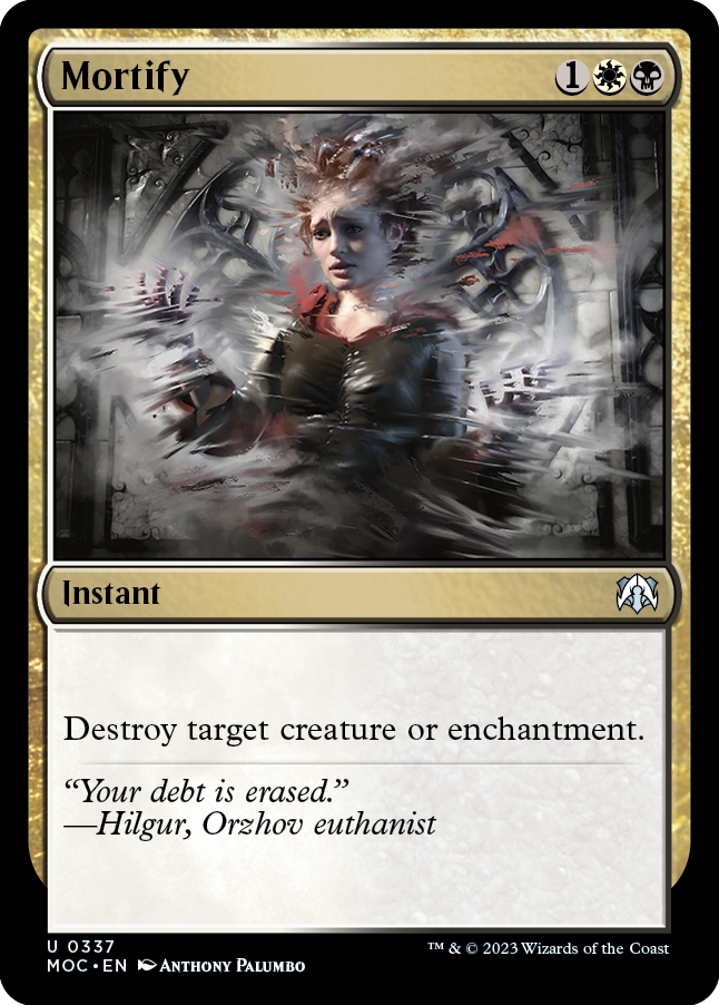 Mortify [March of the Machine Commander] | Odin's Place