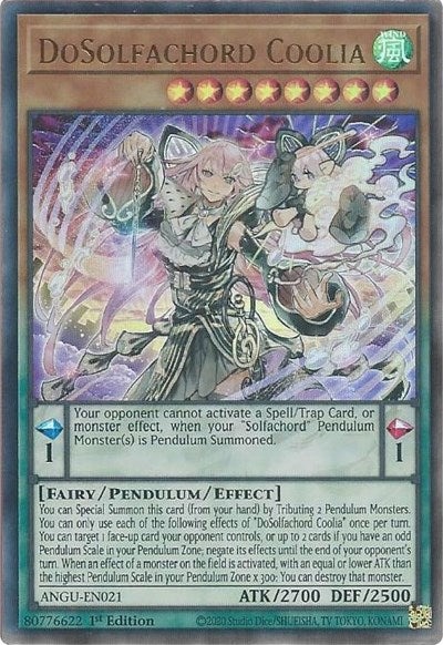 DoSolfachord Coolia (Ultra Rare) [ANGU-EN021] Ultra Rare | Odin's Place