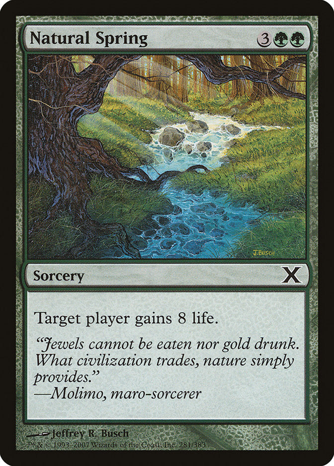 Natural Spring (281) [Tenth Edition] | Odin's Place
