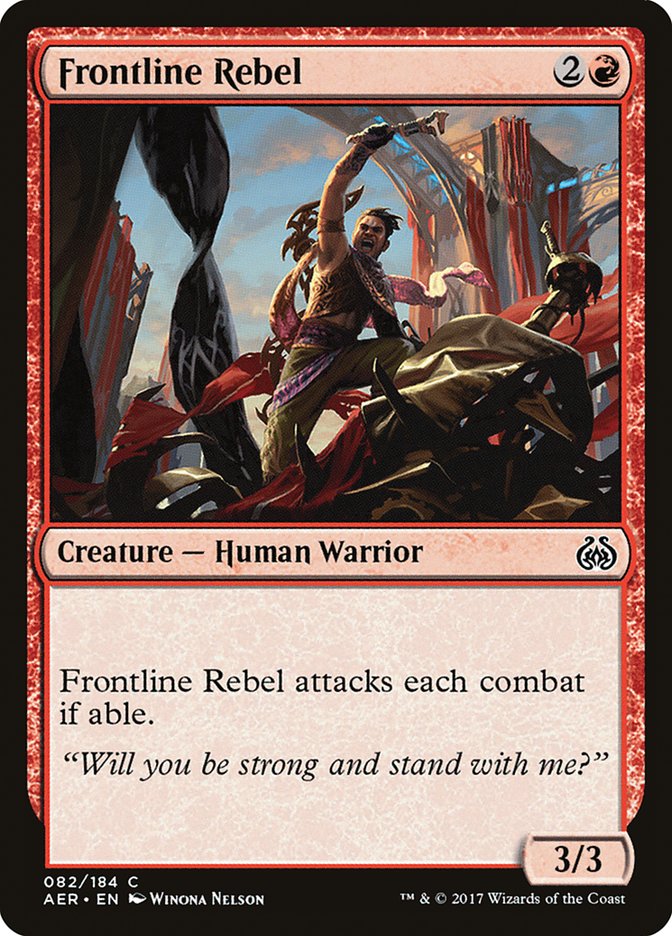 Frontline Rebel (82) [Aether Revolt] | Odin's Place