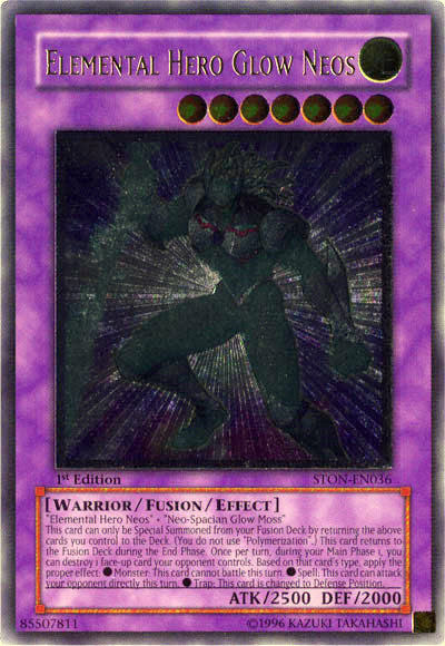 Elemental Hero Glow Neos [STON-EN036] Ultimate Rare | Odin's Place