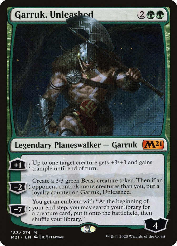 Garruk, Unleashed [Core Set 2021] | Odin's Place