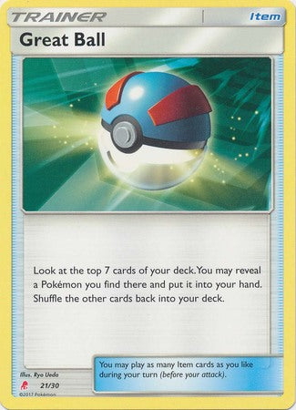 Great Ball (21/30) [Sun & Moon: Trainer Kit - Lycanroc] | Odin's Place