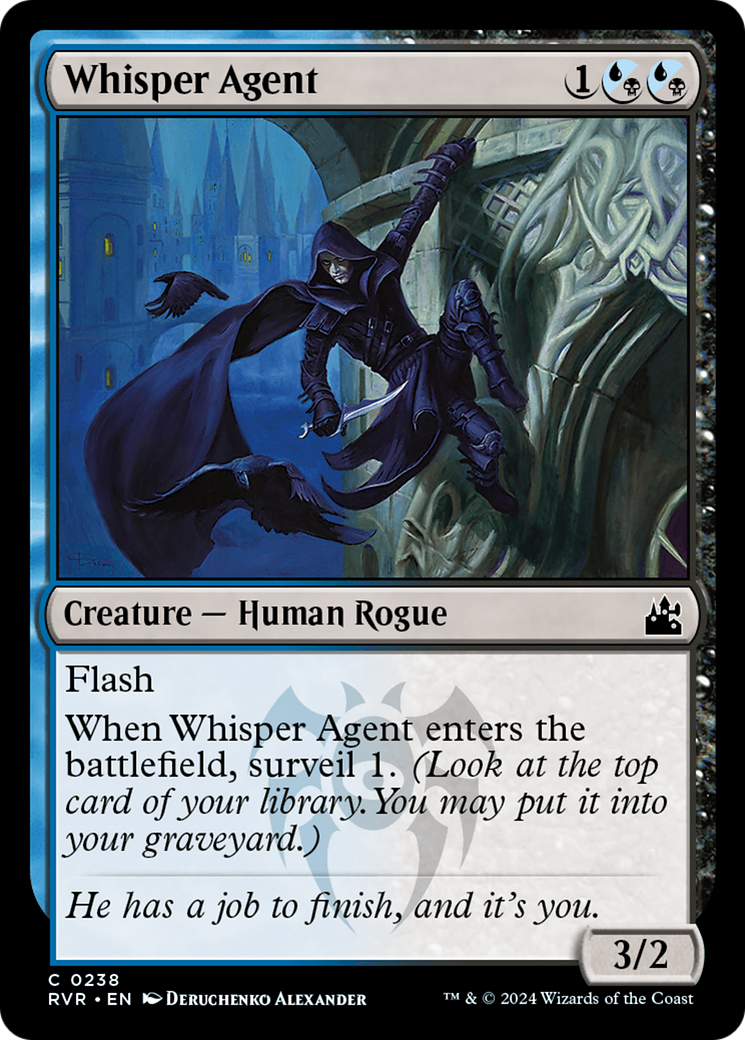 Whisper Agent [Ravnica Remastered] | Odin's Place