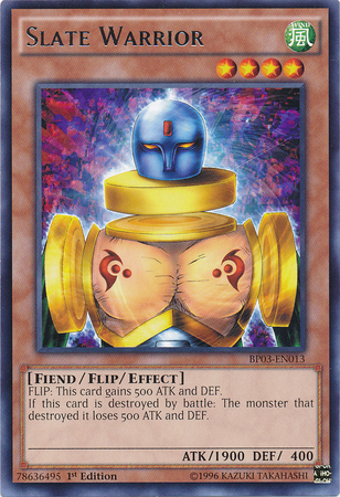 Slate Warrior [BP03-EN013] Rare | Odin's Place