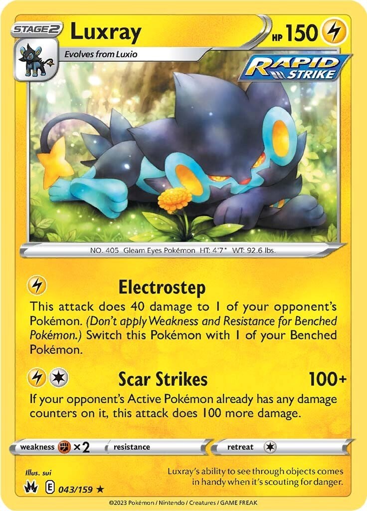 Luxray (043/159) (43) [Sword & Shield: Crown Zenith] | Odin's Place