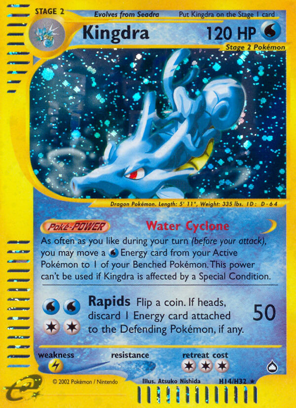 Kingdra (H14/H32) [Aquapolis] | Odin's Place