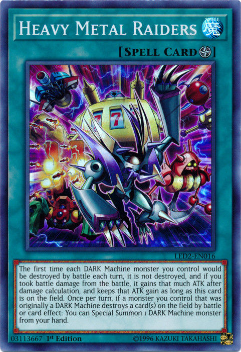 Heavy Metal Raiders [LED2-EN016] Super Rare | Odin's Place